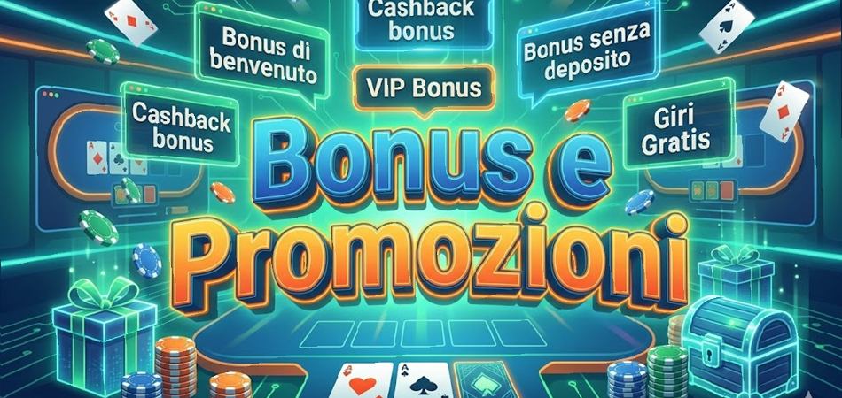 bonus e promozioni